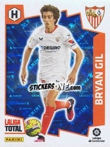 Figurina Bryan Gil (Sevilla FC) - LaLiga Total 2022-2023 - Panini
