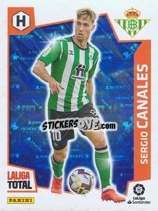 Figurina Canales (Real Betis) - LaLiga Total 2022-2023 - Panini