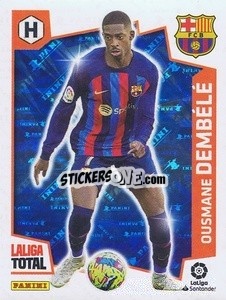 Cromo Dembélé (FC Barcelona) - LaLiga Total 2022-2023 - Panini