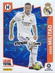 Figurina Militao (Real Madrid) - LaLiga Total 2022-2023 - Panini