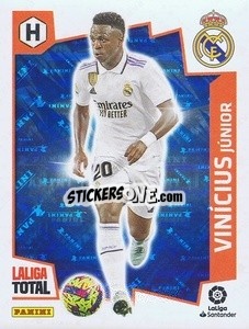 Sticker Vinícius (Real Madrid) - LaLiga Total 2022-2023 - Panini