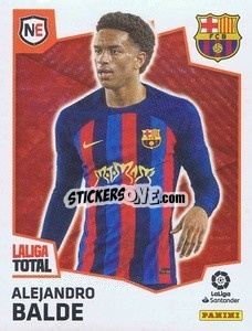 Sticker Balde (FC Barcelona) - LaLiga Total 2022-2023 n. 469 - Panini