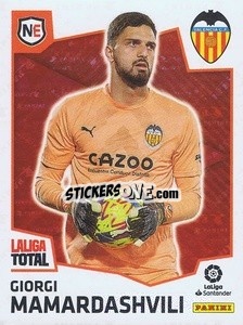 Sticker Mamardashvili (Valencia CF) - LaLiga Total 2022-2023 n. 479 - Panini