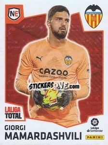 Figurina Mamardashvili (Valencia CF) - LaLiga Total 2022-2023 - Panini