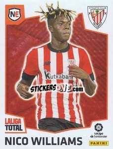 Sticker Nico Williams (Athletic Club) - LaLiga Total 2022-2023 n. 480 - Panini