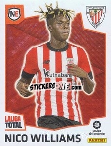 Cromo Nico Williams (Athletic Club) - LaLiga Total 2022-2023 - Panini