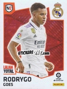 Sticker Rodrygo (Real Madrid) - LaLiga Total 2022-2023 n. 483 - Panini