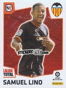 Cromo Samuel Lino (Valencia CF) - LaLiga Total 2022-2023 - Panini