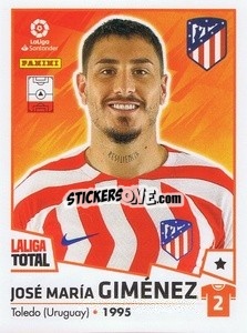 Sticker Giménez - LaLiga Total 2022-2023 - Panini