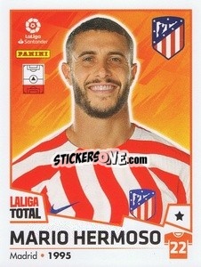 Sticker Mario Hermoso - LaLiga Total 2022-2023 n. 52 - Panini