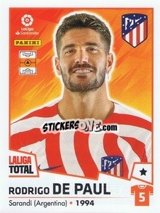 Figurina De Paul - LaLiga Total 2022-2023 - Panini