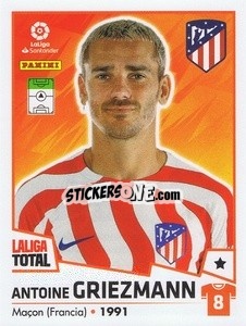 Sticker Griezmann - LaLiga Total 2022-2023 n. 64 - Panini