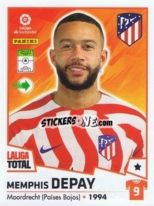 Sticker Depay - LaLiga Total 2022-2023 n. 67 - Panini
