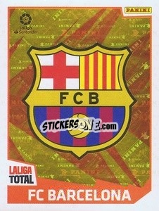 Sticker Escudo FC Barcelona - LaLiga Total 2022-2023 - Panini