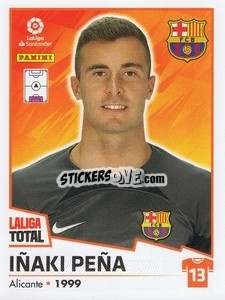 Cromo Iñaki Peña - LaLiga Total 2022-2023 - Panini