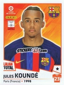 Sticker Koundé - LaLiga Total 2022-2023 n. 71 - Panini