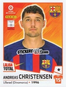 Cromo Christensen - LaLiga Total 2022-2023 n. 73 - Panini