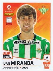 Sticker Miranda - LaLiga Total 2022-2023 n. 96 - Panini