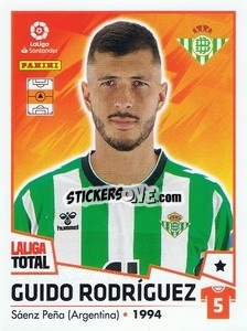 Figurina Guido Rodríguez - LaLiga Total 2022-2023 - Panini