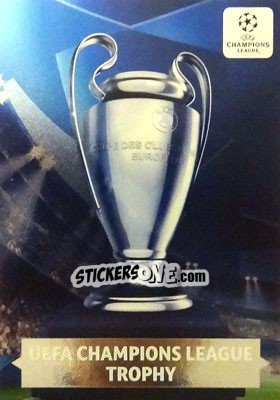 Sticker UEFA Champions League Trophy - UEFA Champions League 2013-2014. Adrenalyn XL n. 1 - Panini