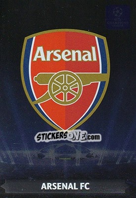Sticker Arsenal FC - UEFA Champions League 2013-2014. Adrenalyn XL - Panini