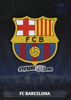 Sticker FC Barcelona - UEFA Champions League 2013-2014. Adrenalyn XL n. 6 - Panini