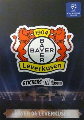 Sticker Bayer 04 Leverkusen - UEFA Champions League 2013-2014. Adrenalyn XL n. 7 - Panini