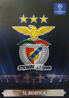 Sticker SL Benfica - UEFA Champions League 2013-2014. Adrenalyn XL n. 9 - Panini