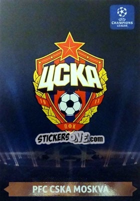 Figurina PFC CSKA Moskva - UEFA Champions League 2013-2014. Adrenalyn XL - Panini