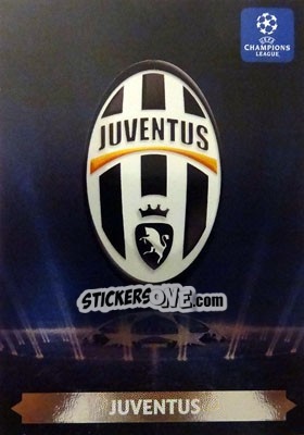 Sticker Juventus - UEFA Champions League 2013-2014. Adrenalyn XL - Panini