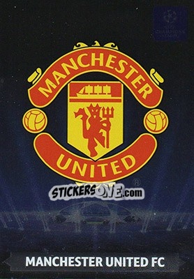 Sticker Manchester United FC - UEFA Champions League 2013-2014. Adrenalyn XL n. 18 - Panini