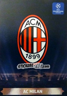 Sticker AC Milan - UEFA Champions League 2013-2014. Adrenalyn XL - Panini