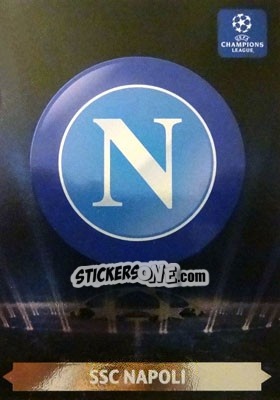Cromo SSC Napoli - UEFA Champions League 2013-2014. Adrenalyn XL n. 20 - Panini