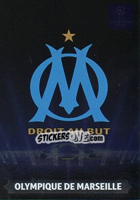 Sticker Olympique De Marseille - UEFA Champions League 2013-2014. Adrenalyn XL - Panini
