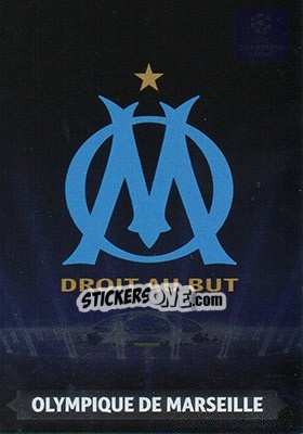 Sticker Olympique De Marseille - UEFA Champions League 2013-2014. Adrenalyn XL n. 22 - Panini