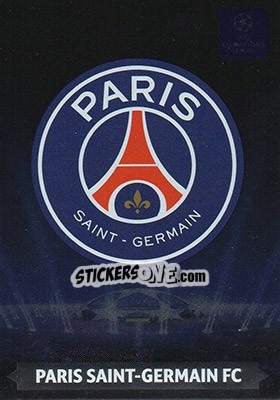 Sticker Paris Saint-Germain FC - UEFA Champions League 2013-2014. Adrenalyn XL - Panini