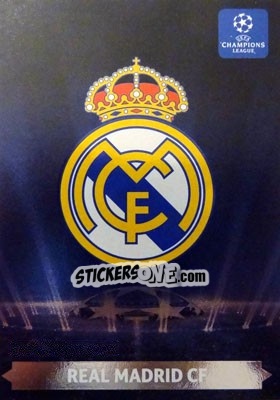 Sticker Real Madrid CF - UEFA Champions League 2013-2014. Adrenalyn XL - Panini