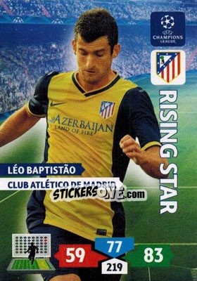 Figurina Léo Baptistão - UEFA Champions League 2013-2014. Adrenalyn XL - Panini