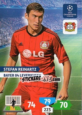 Sticker Stefan Reinartz - UEFA Champions League 2013-2014. Adrenalyn XL - Panini