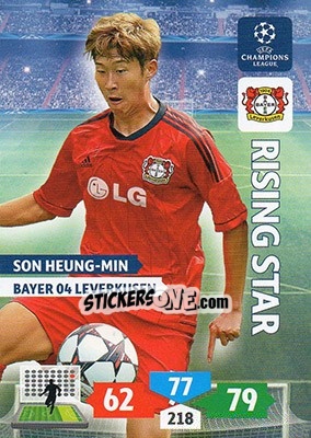 Sticker Son Heung-Min - UEFA Champions League 2013-2014. Adrenalyn XL - Panini