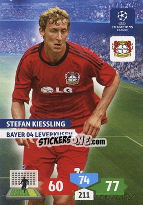 Sticker Stefan Kiessling - UEFA Champions League 2013-2014. Adrenalyn XL n. 81 - Panini