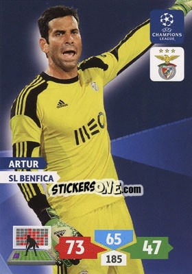 Sticker Artur - UEFA Champions League 2013-2014. Adrenalyn XL - Panini