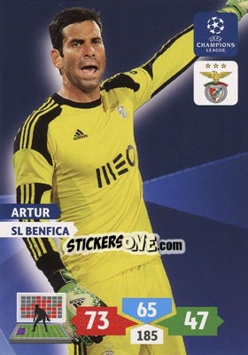 Cromo Artur - UEFA Champions League 2013-2014. Adrenalyn XL - Panini