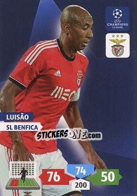 Sticker Luisão - UEFA Champions League 2013-2014. Adrenalyn XL n. 92 - Panini