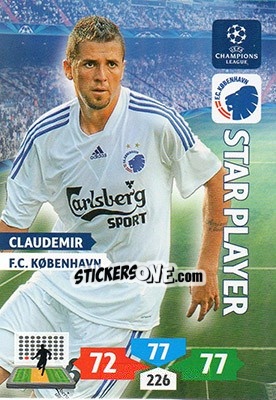 Sticker Claudemir - UEFA Champions League 2013-2014. Adrenalyn XL - Panini