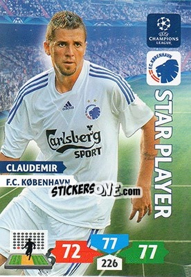 Sticker Claudemir - UEFA Champions League 2013-2014. Adrenalyn XL n. 160 - Panini