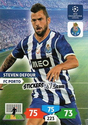 Sticker Steven Defour - UEFA Champions League 2013-2014. Adrenalyn XL - Panini