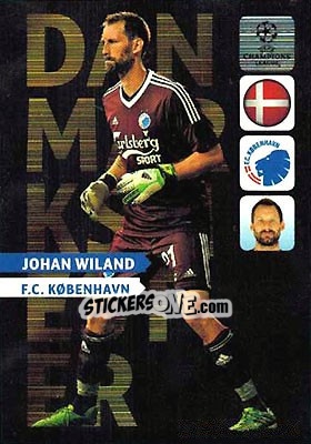 Cromo Johan Wiland - UEFA Champions League 2013-2014. Adrenalyn XL - Panini