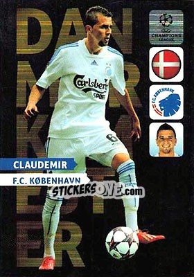 Sticker Claudemir - UEFA Champions League 2013-2014. Adrenalyn XL - Panini