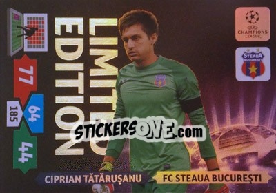Sticker Ciprian Tătărușanu - UEFA Champions League 2013-2014. Adrenalyn XL - Panini